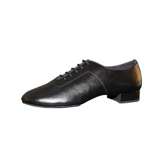 Aida Dance 118S - Men's Ballroom Standard Shoes, Black, Natural Leather