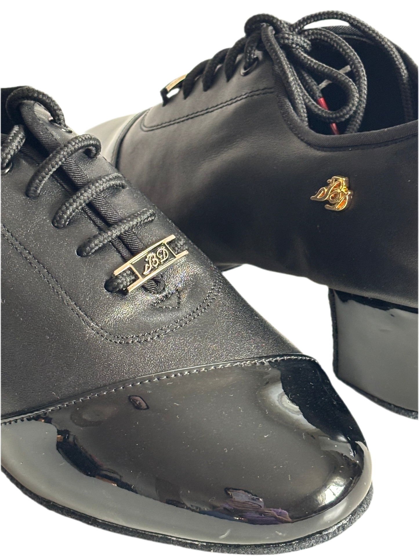 T100 Black Leather&Patent