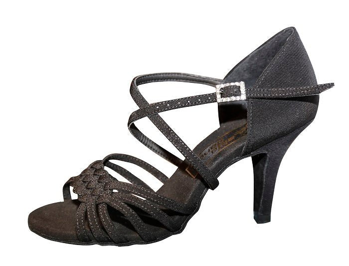 Aida Dance Andra 080 E  - Women's Latin Dance Shoes, Natural Suede Insole, Fully Customizable, Professional Dance Shoes