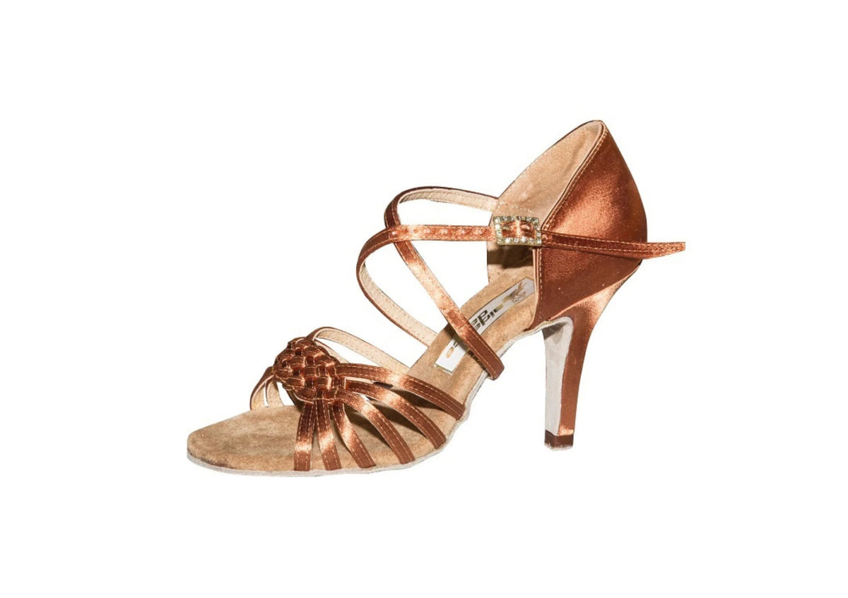 Aida Dance Andra 080 E  - Women's Latin Dance Shoes, Natural Suede Insole, Fully Customizable, Professional Dance Shoes