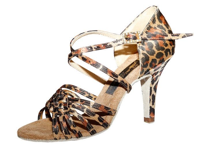 Aida Dance Andra 080 E  - Women's Latin Dance Shoes, Natural Suede Insole, Fully Customizable, Professional Dance Shoes