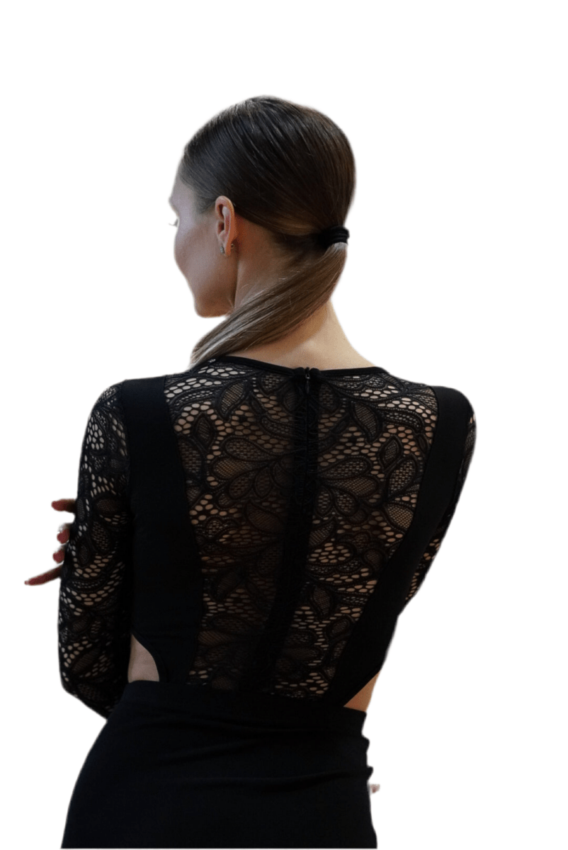 Ballroom Latin Salsa Dance Leotard K475DR - DanceMe - Wedance