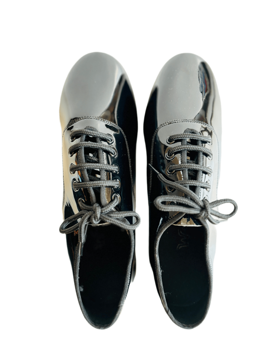Men's Standard Ballroom Dance Shoes, Black Patent