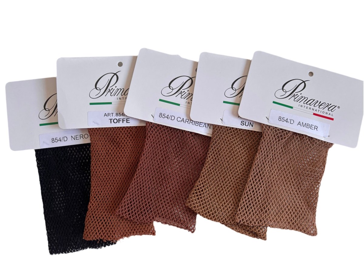 Pridance 854D Professional Fishnet Tights with Insole – Durable Dancewear for Ballroom, Latin, Jazz & Stage Performance - Wedance - Wedance