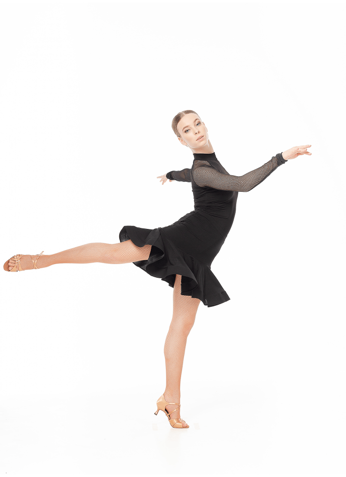 Ballroom Latin Salsa Dance Skirt 611 - DanceMe - Wedance