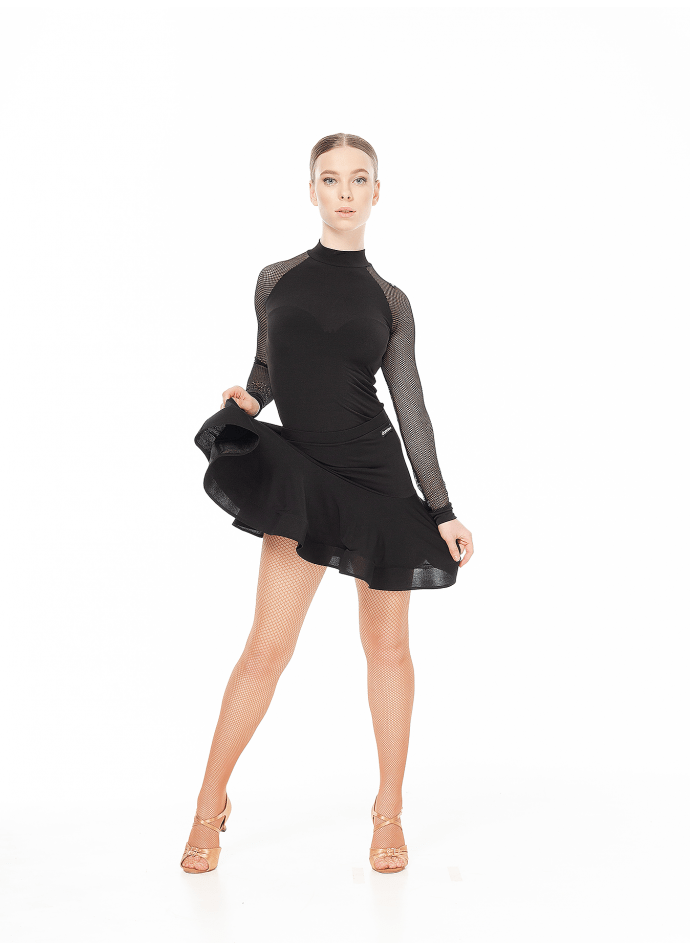 Ballroom Latin Salsa Dance Skirt 611 - DanceMe - Wedance