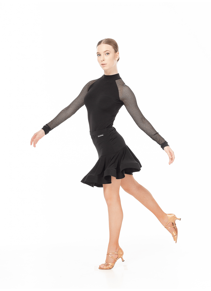 Ballroom Latin Salsa Dance Skirt 611 - DanceMe - Wedance