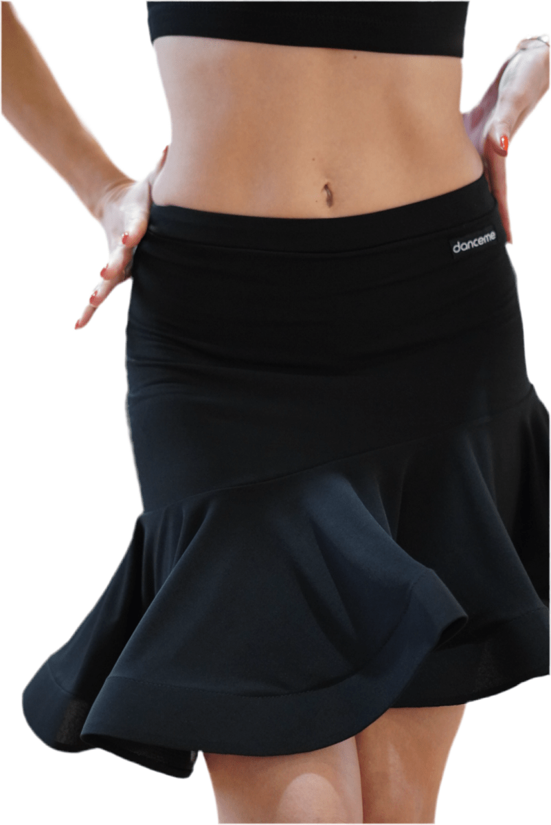 Ballroom Latin Salsa Dance Skirt 611 - DanceMe - Wedance