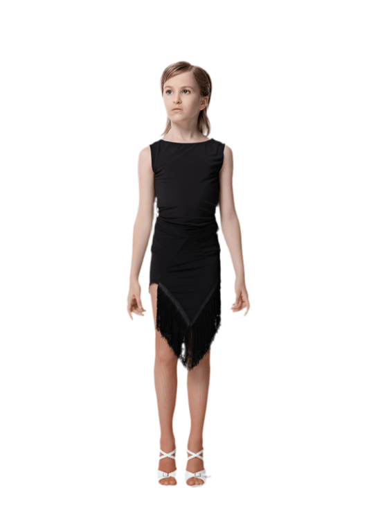 Ballroom Latin Salsa Dance Skirt 721 - DanceMe - Wedance