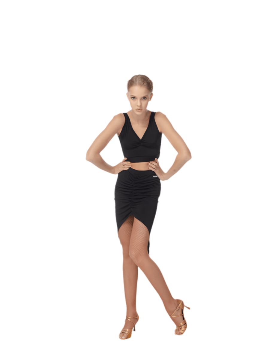 Ballroom Latin Salsa Dance Skirt 722 - DanceMe - Wedance