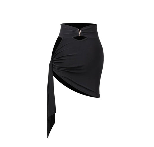 Sweat Your Heart Ballroom Latin Salsa Dance Skirt 2128 - ZYM - Wedance