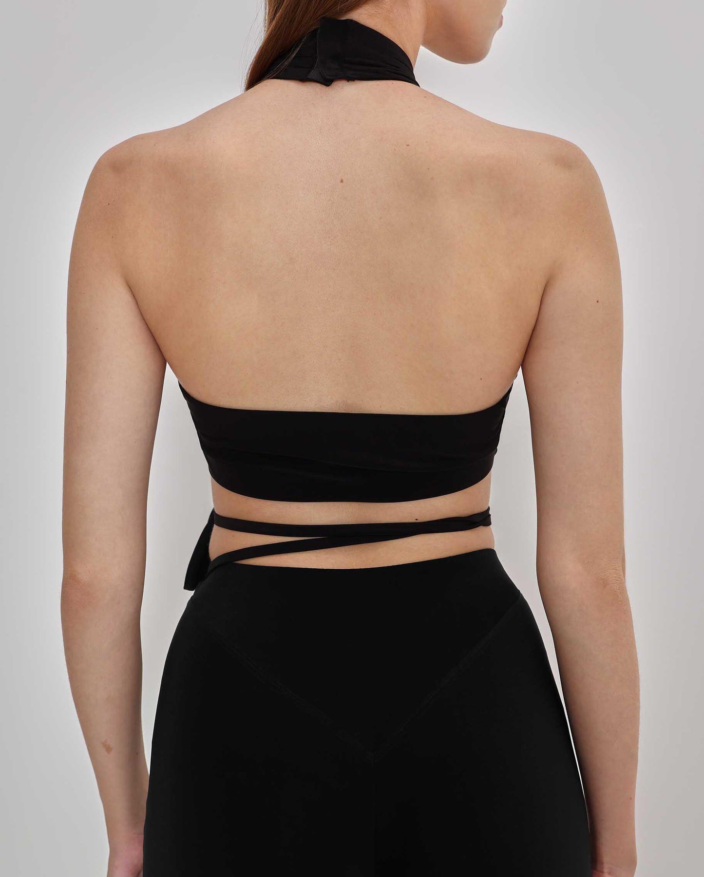 Optima Black Latin Dance Top
