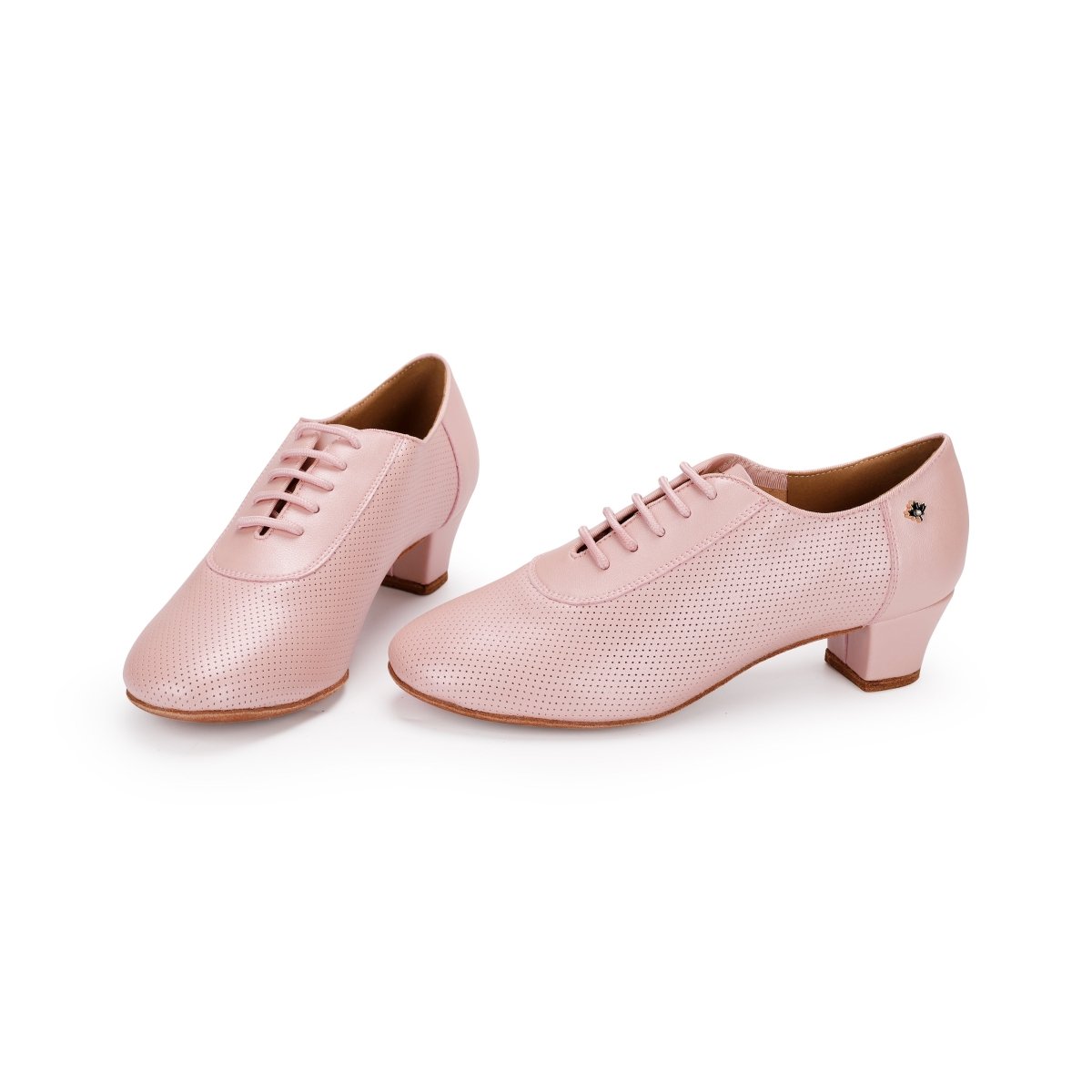 WP051 Practice Matte Pink Leather Dance Shoes - Best selling - CANDY Dance Shoes - Wedance