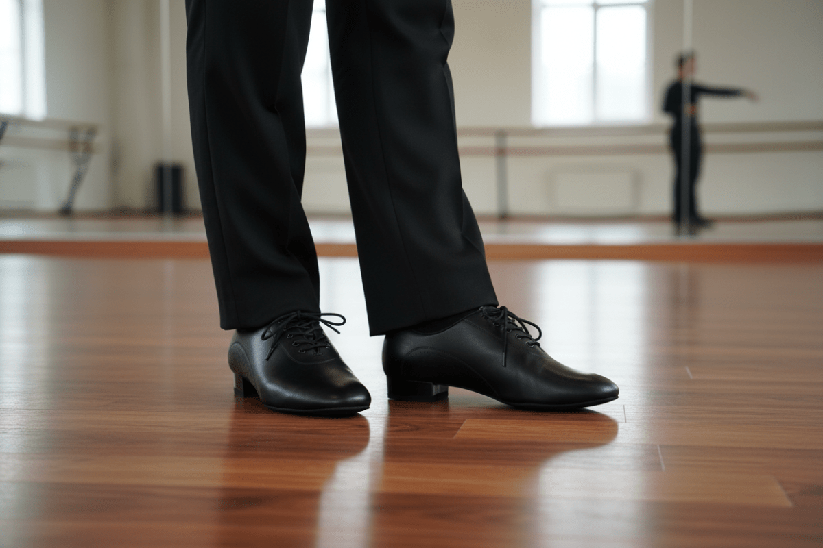 WS 309 Men’s Ballroom Shoes Leather Standard, Smooth, Tango - Wedance - Wedance