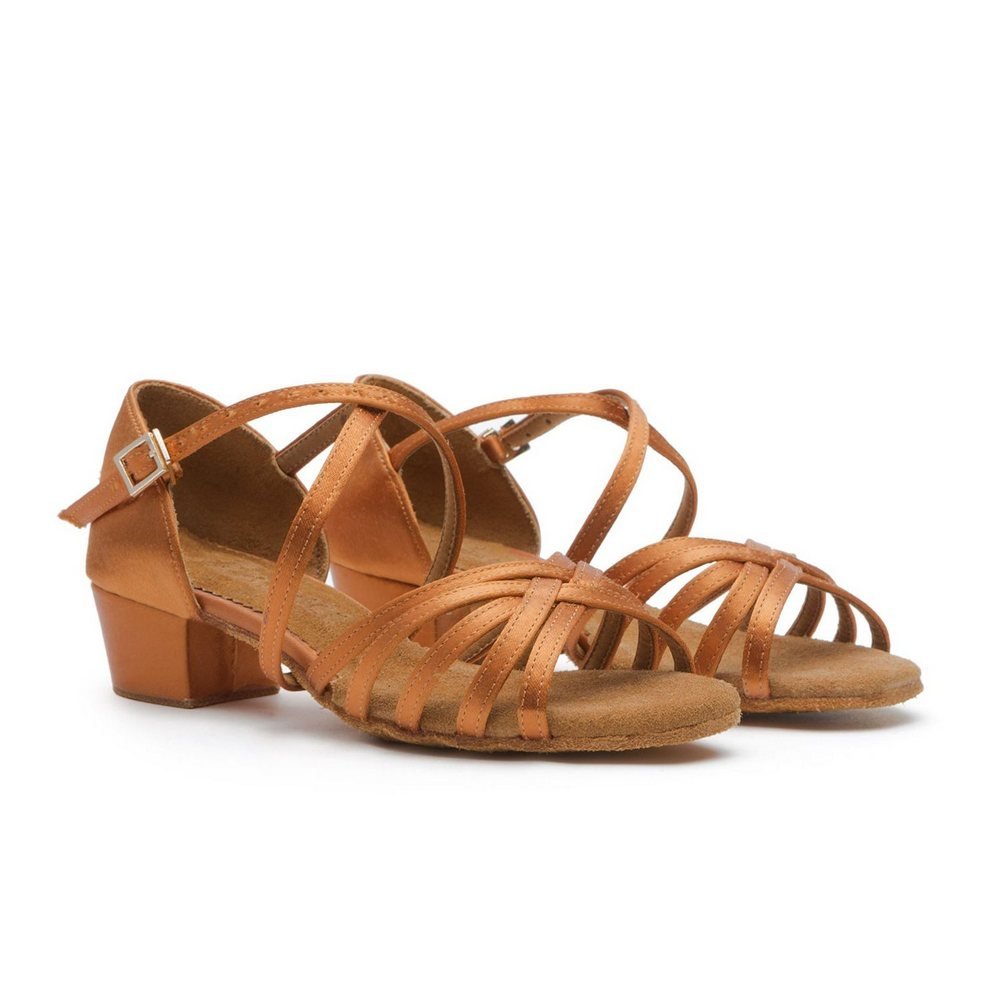 BD Dance #603 — Girls' Latin Dance Shoes