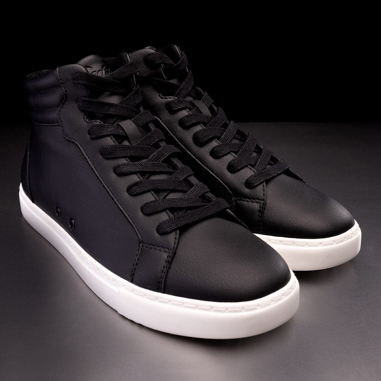 Fuego Black High-Top Dance Sneakers
