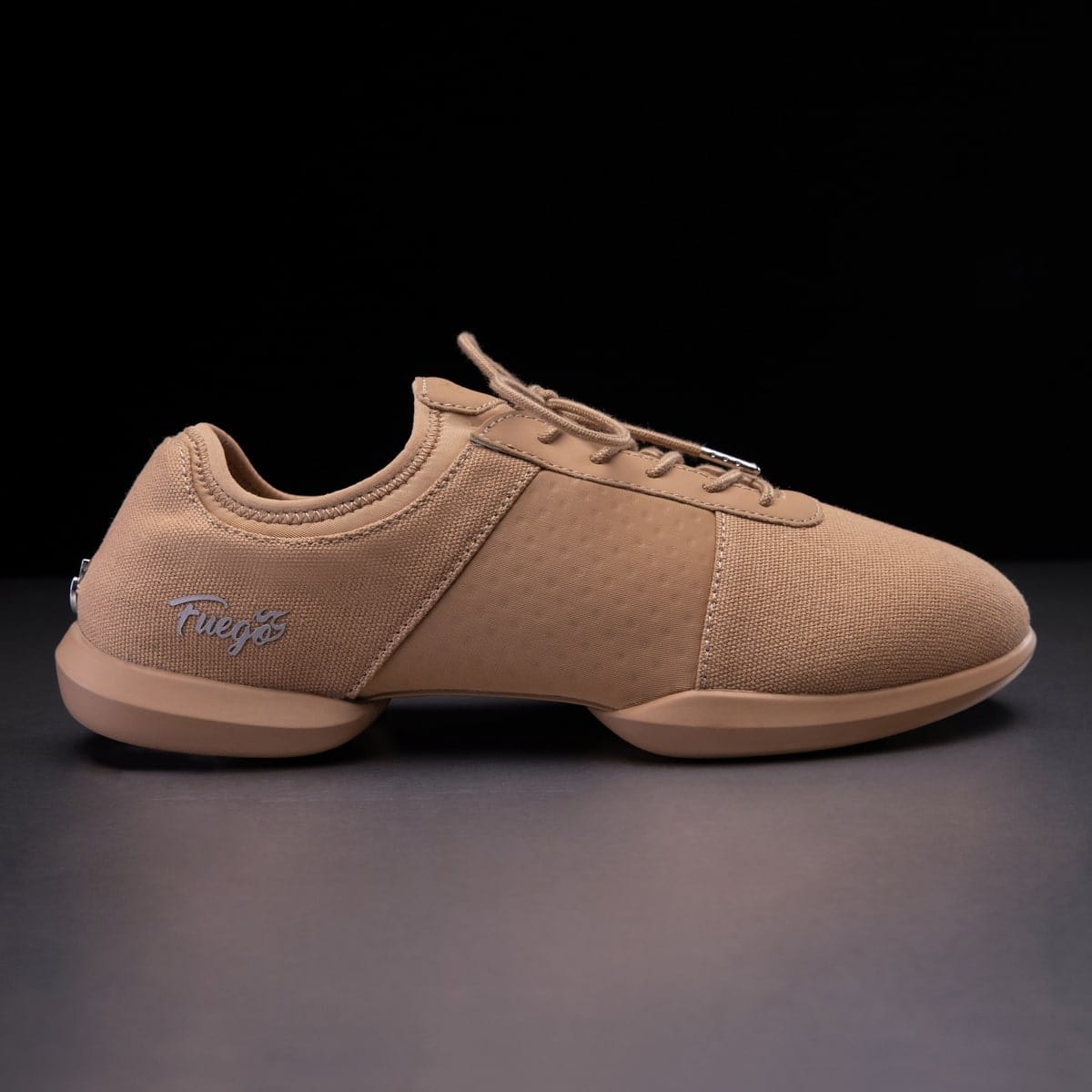 Fuego Latte Split-Sole Dance Sneakers