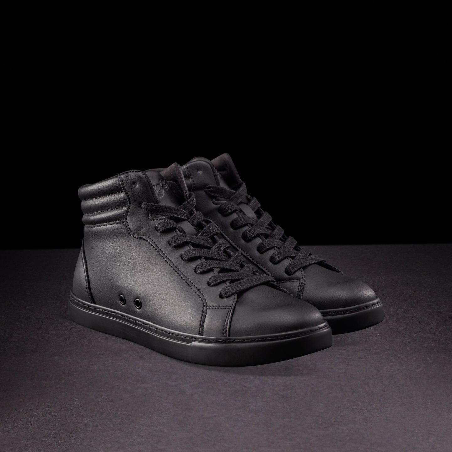 Fuego All-Black High-Top Dance Sneakers