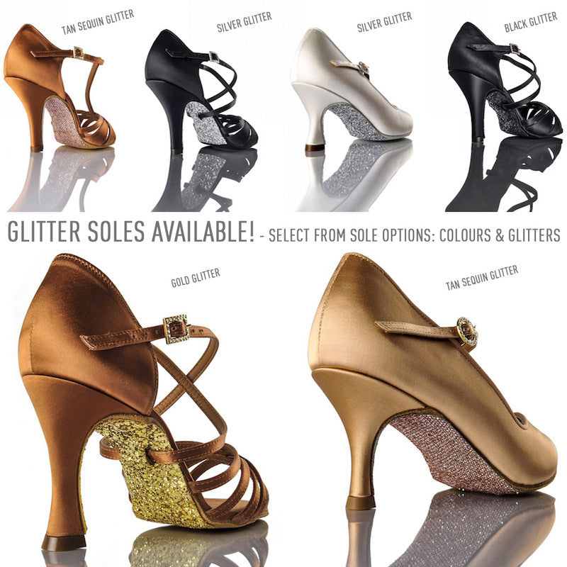 ICS RoundToe SingleStrap IDS Ladies Ballroom Dance Shoes