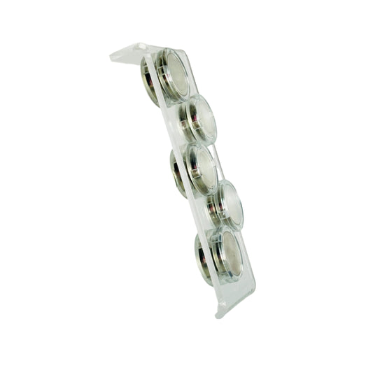 Magnetic clips for start number