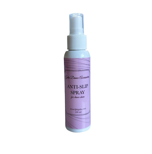 Anti-slip spray for dance shoes