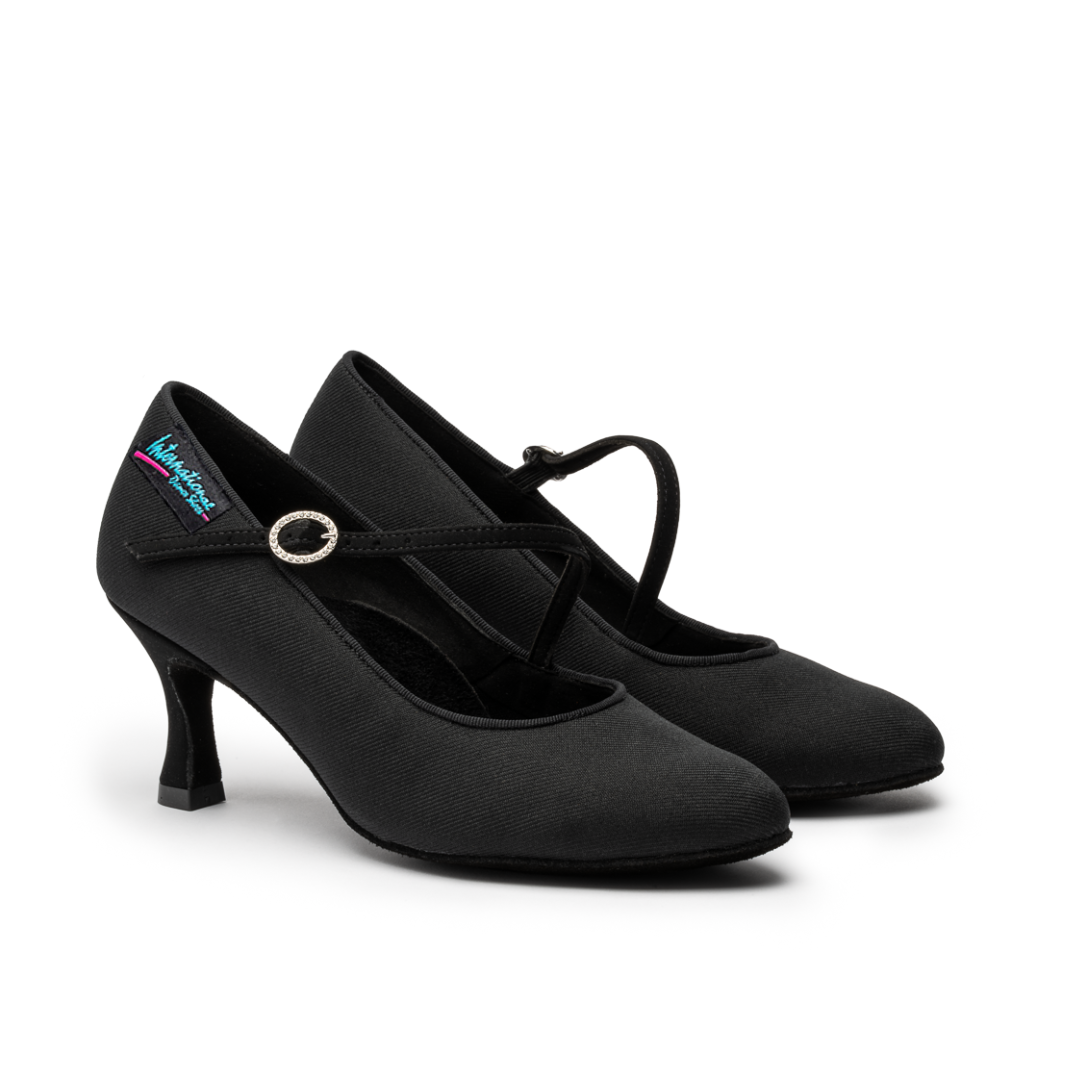 ICS RoundToe SingleStrap IDS Ladies Ballroom Dance Shoes