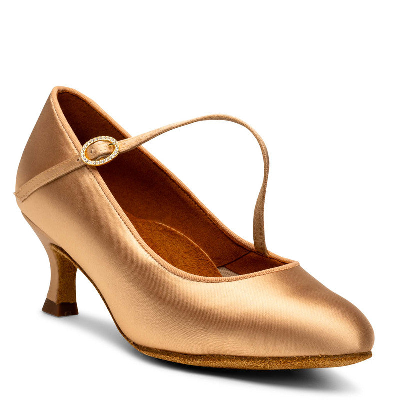 ICS RoundToe SingleStrap IDS Ladies Ballroom Dance Shoes