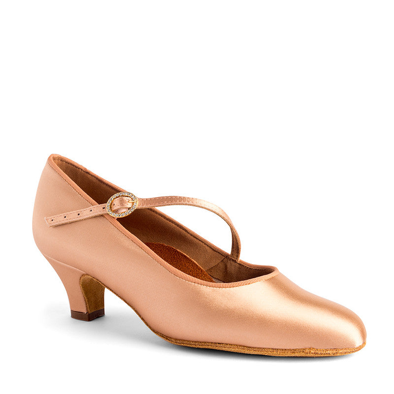 ICS RoundToe SingleStrap IDS Ladies Ballroom Dance Shoes