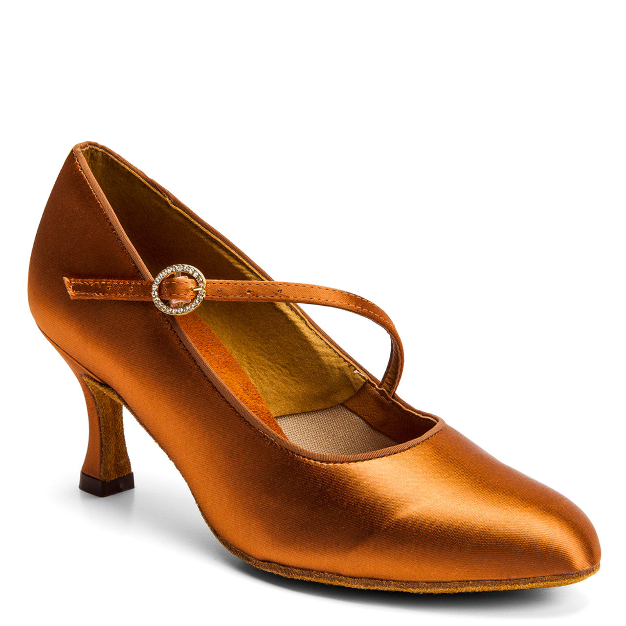 ICS RoundToe SingleStrap IDS Ladies Ballroom Dance Shoes