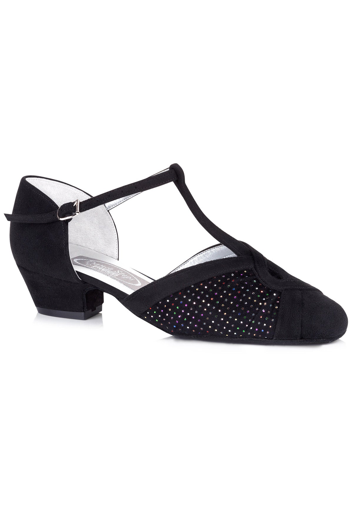 Freed Emerald Social & Line Dance Shoes | Closed Toe T-Bar