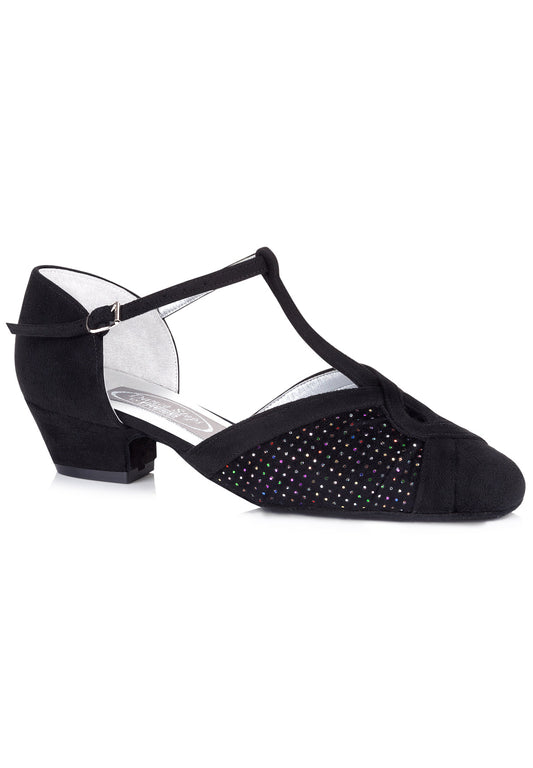 Freed Emerald Social & Line Dance Shoes | Closed Toe T-Bar
