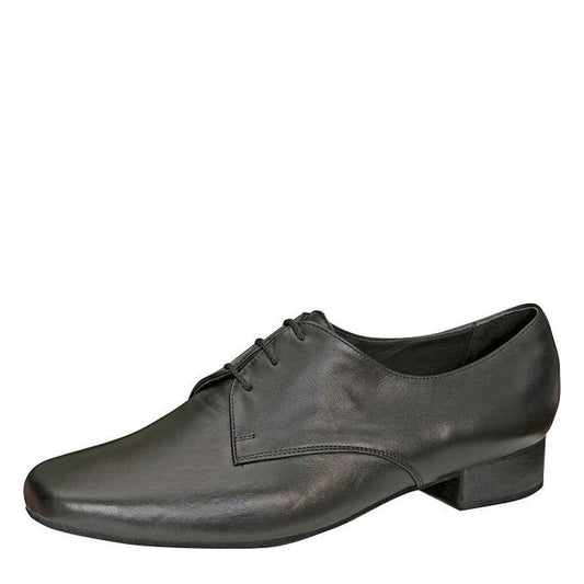AIDA 110 – Men's Standard Dance Shoes — Black Leather