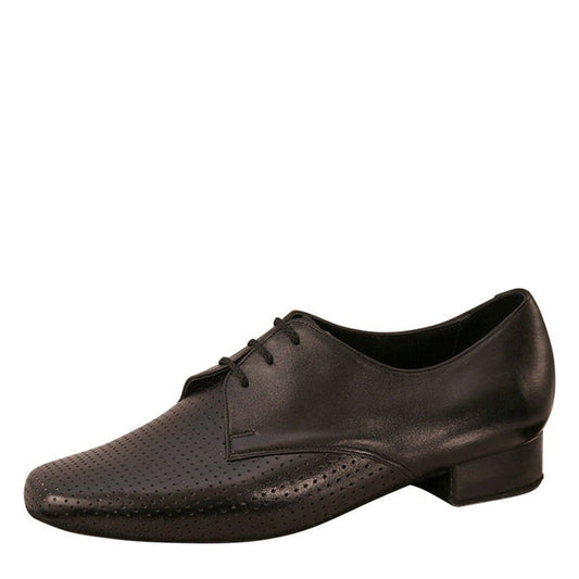 AIDA 120 – Men's Standard Dance Shoes — Black Leather