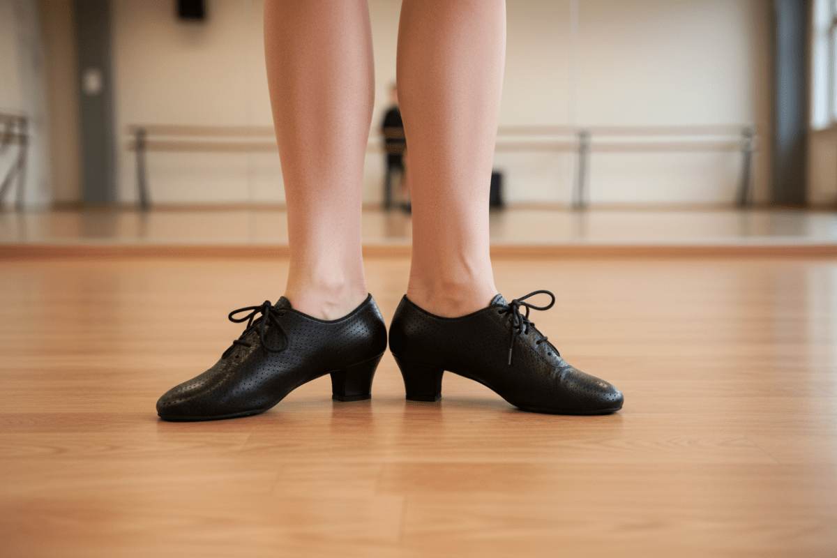 Aida 121D - Black Leather - AIDA DANCE CANADA - Wedance