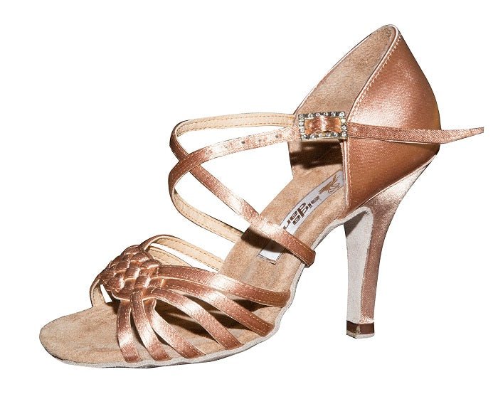 Aida Dance Andra 080 E  - Women's Latin Dance Shoes, Natural Suede Insole, Fully Customizable, Professional Dance Shoes