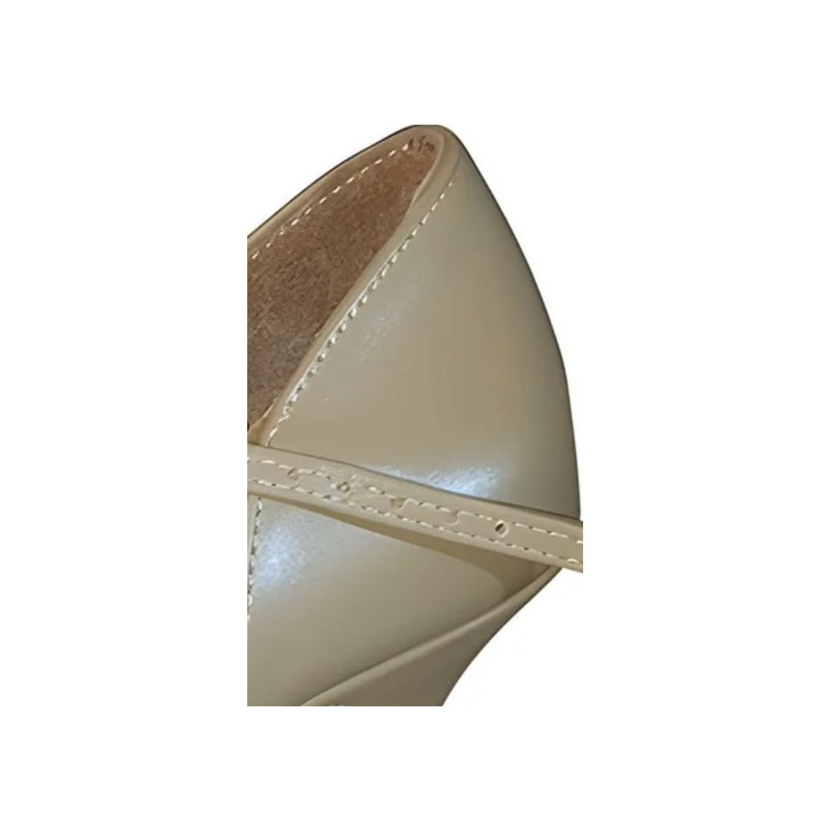 Beige Leather