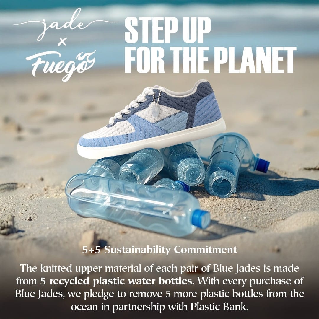 Fuego Blue Jade Low-Top Dance Sneakers