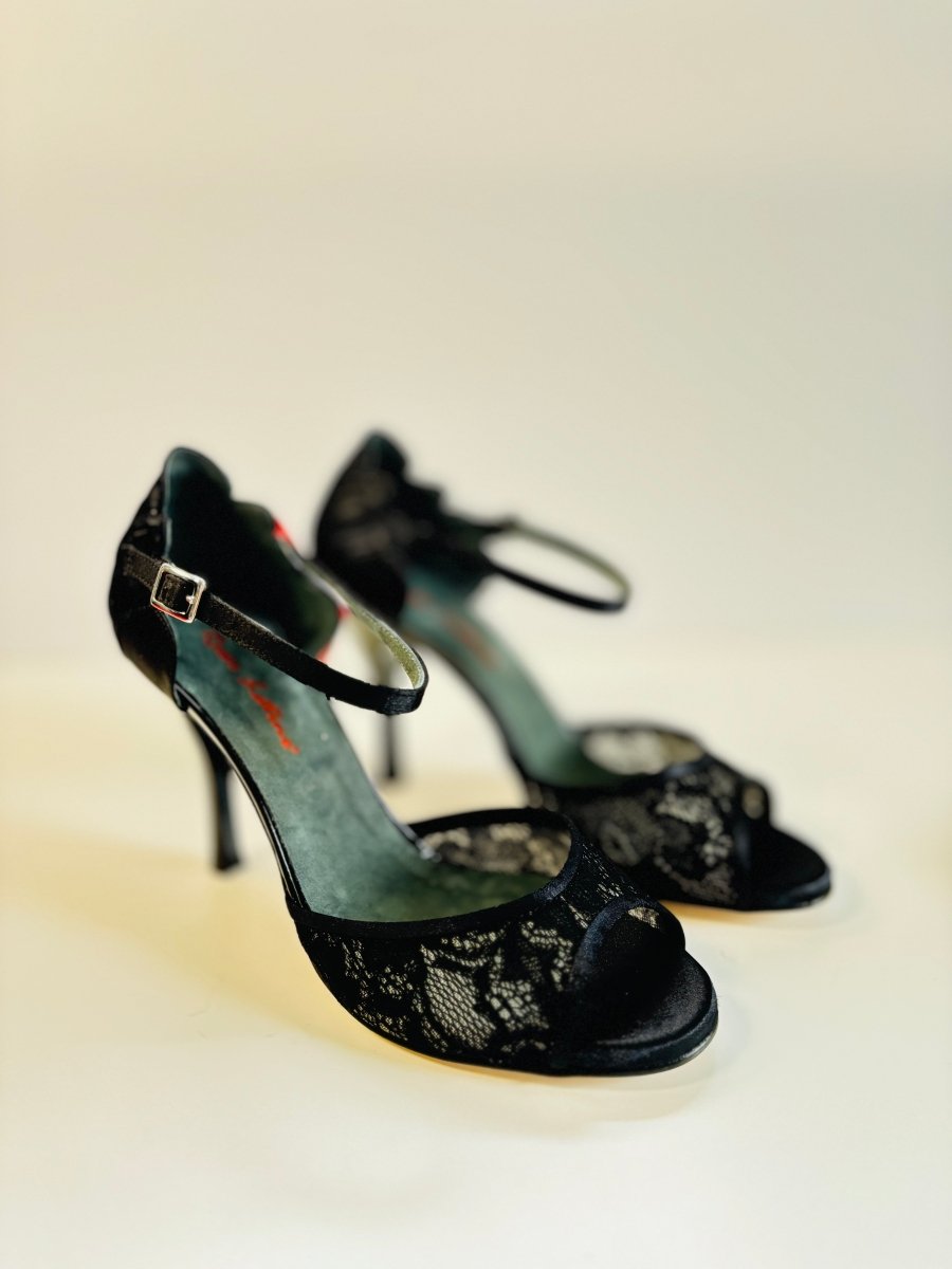 Tango Dance Shoes, Black, Rosso Latino