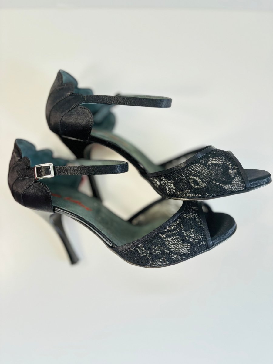 Tango Dance Shoes, Black, Rosso Latino
