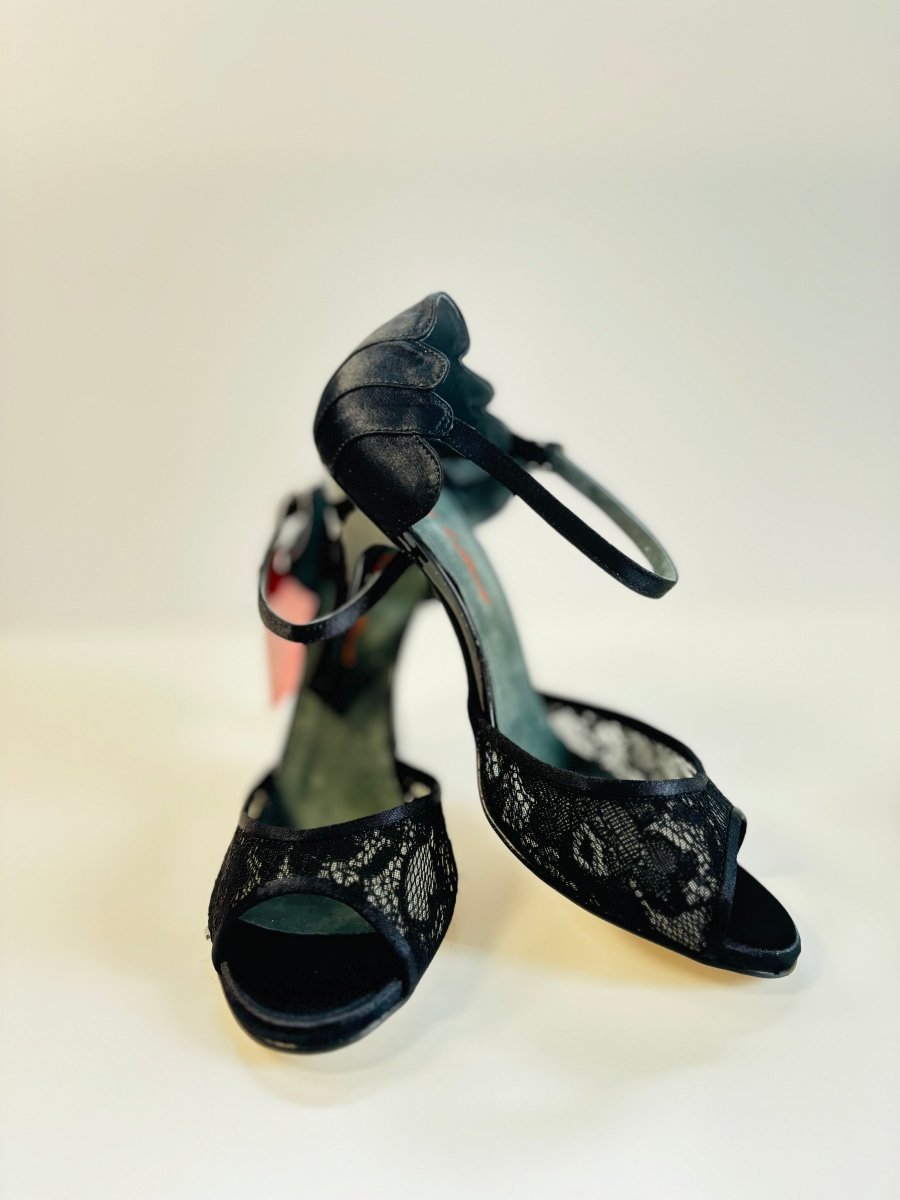 Tango Dance Shoes, Black, Rosso Latino