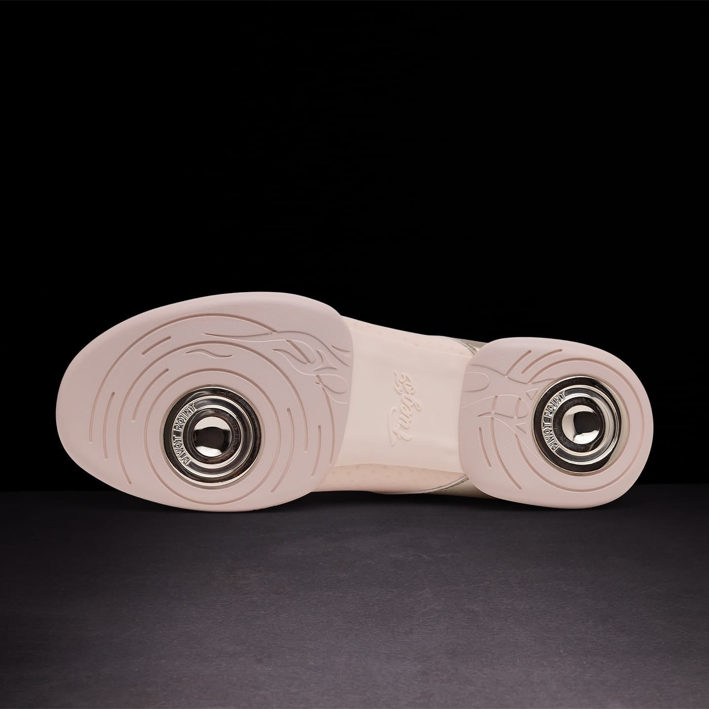 Fuego Champagne Split-Sole Dance Sneakers