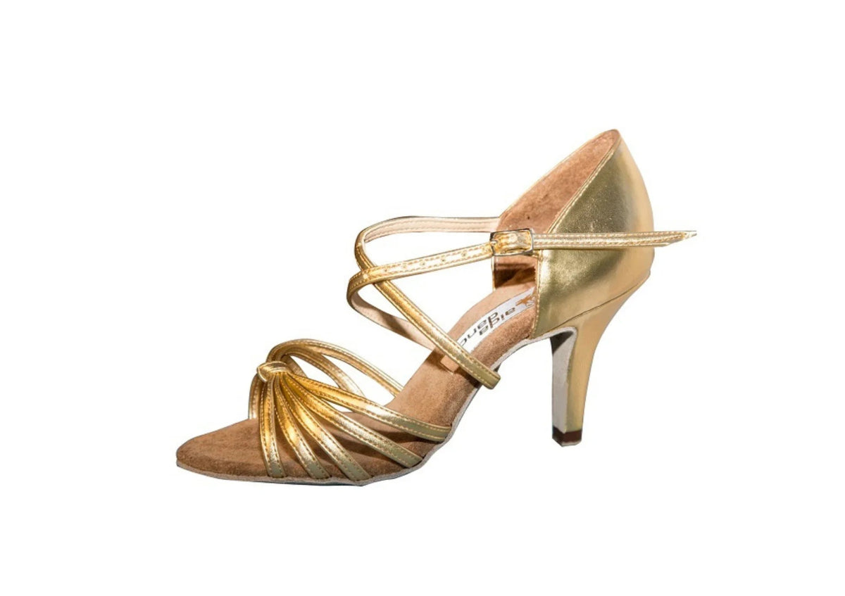 Aida Dance Cheyenne 081 E - Women's Latin Dance Shoes, Natural Suede Insole, Fully Customizable, Professional Dance Shoes