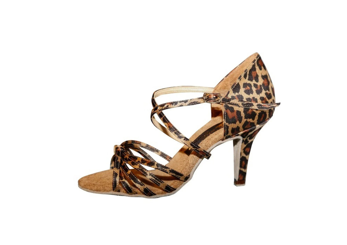 Aida Dance Cheyenne 081 E - Women's Latin Dance Shoes, Natural Suede Insole, Fully Customizable, Professional Dance Shoes