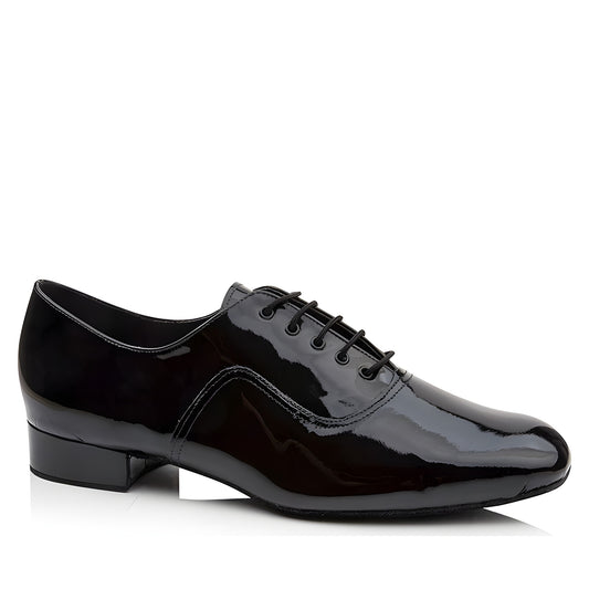 Astaire — Freed of London Men's Ballroom Shoes — Black Leather