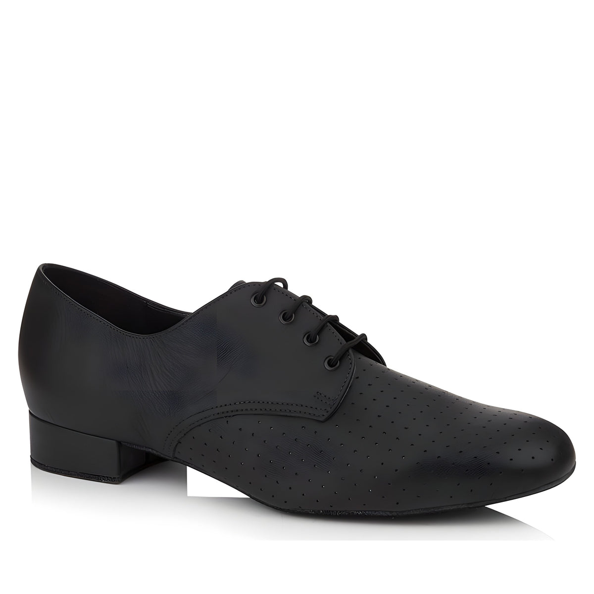 Davis — Freed of London Men's Ballroom Shoes — Black Leather