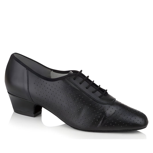 Quartz — Freed of London Ladies Ballroom Shoes — Black Leather