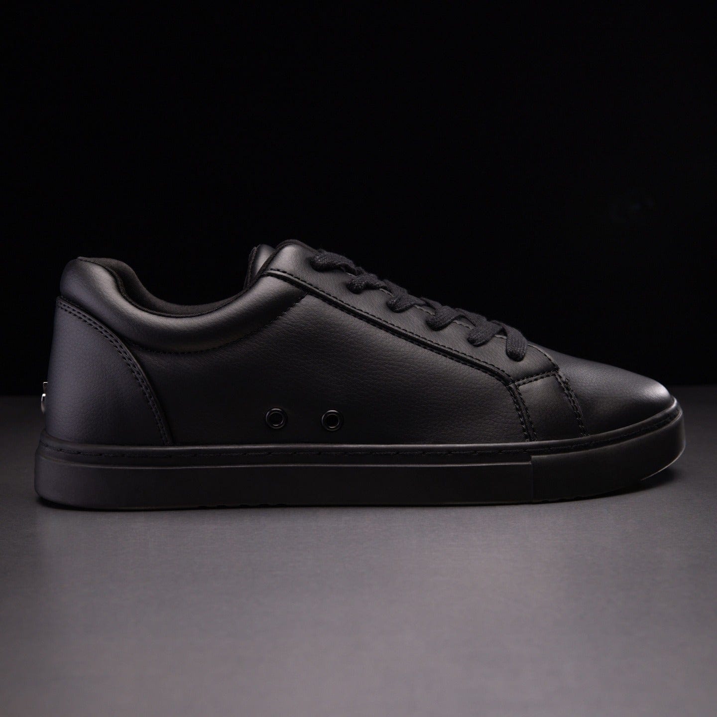 Fuego All-Black Low-Top Dance Sneakers