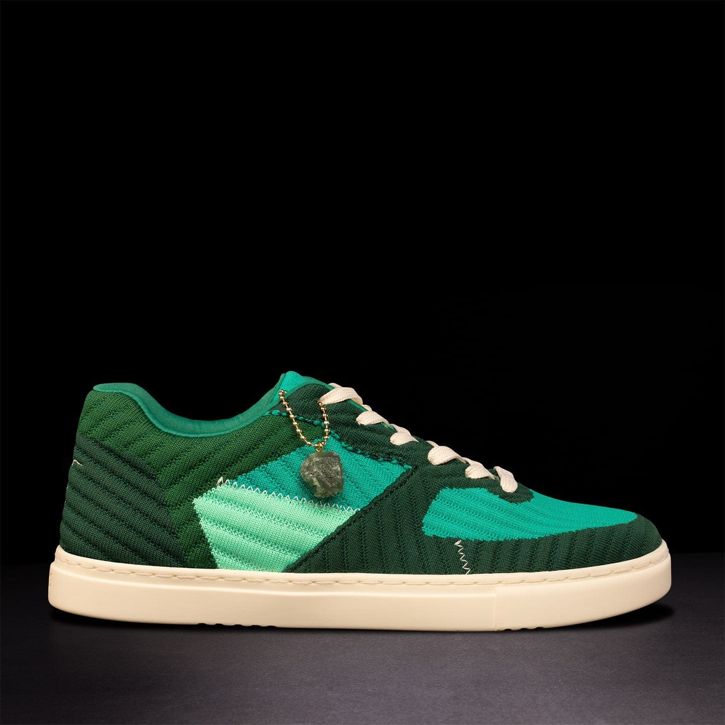 Fuego Green Jade Low-Top Dance Sneakers