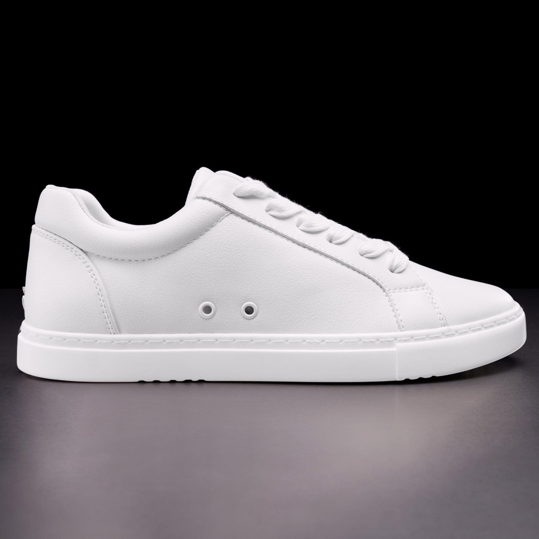 Fuego White Low-Top Dance Sneakers