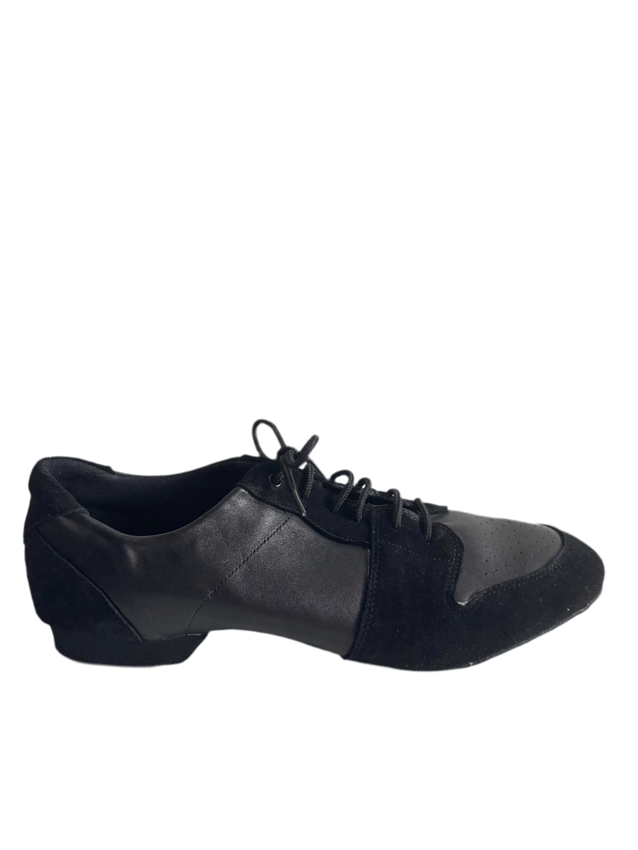 BD Dance GT-2 - Men’s Latin Dance Shoes, Leather+Nabuck, Salsa & Bachata